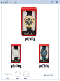5145-B Silicone Band Watch Gift Box Edition